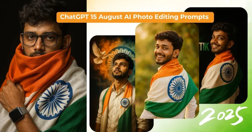 ChatGPT 15 August AI Photo Editing Prompts 2025