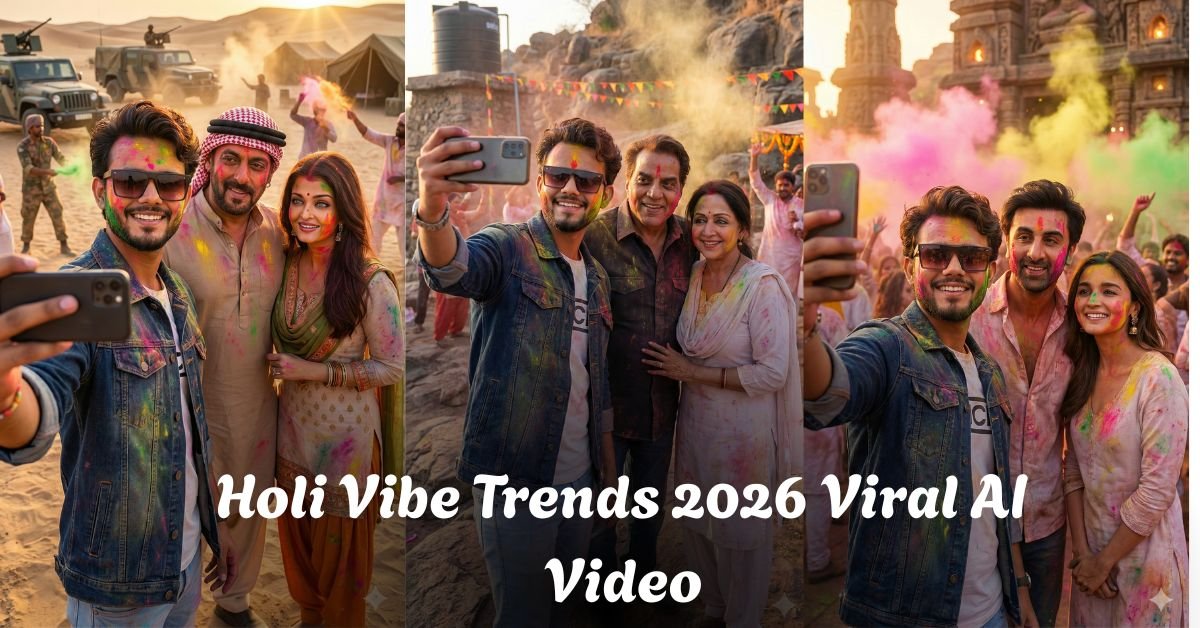 Holi Vibe Trends 2026 Viral AI Video